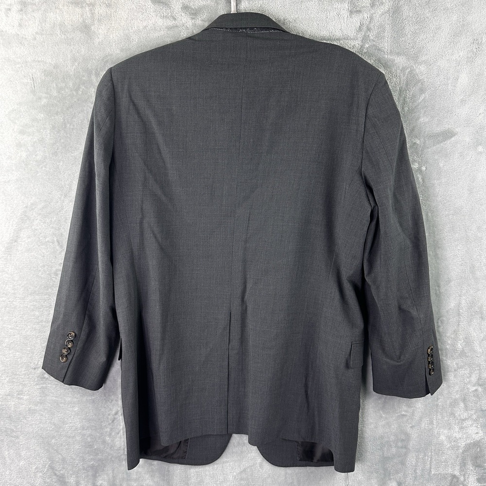 Brooks Brothers BrooksCool Fitzgerald Gray Blazer 42R Wool Blend - Picture 10 of 11